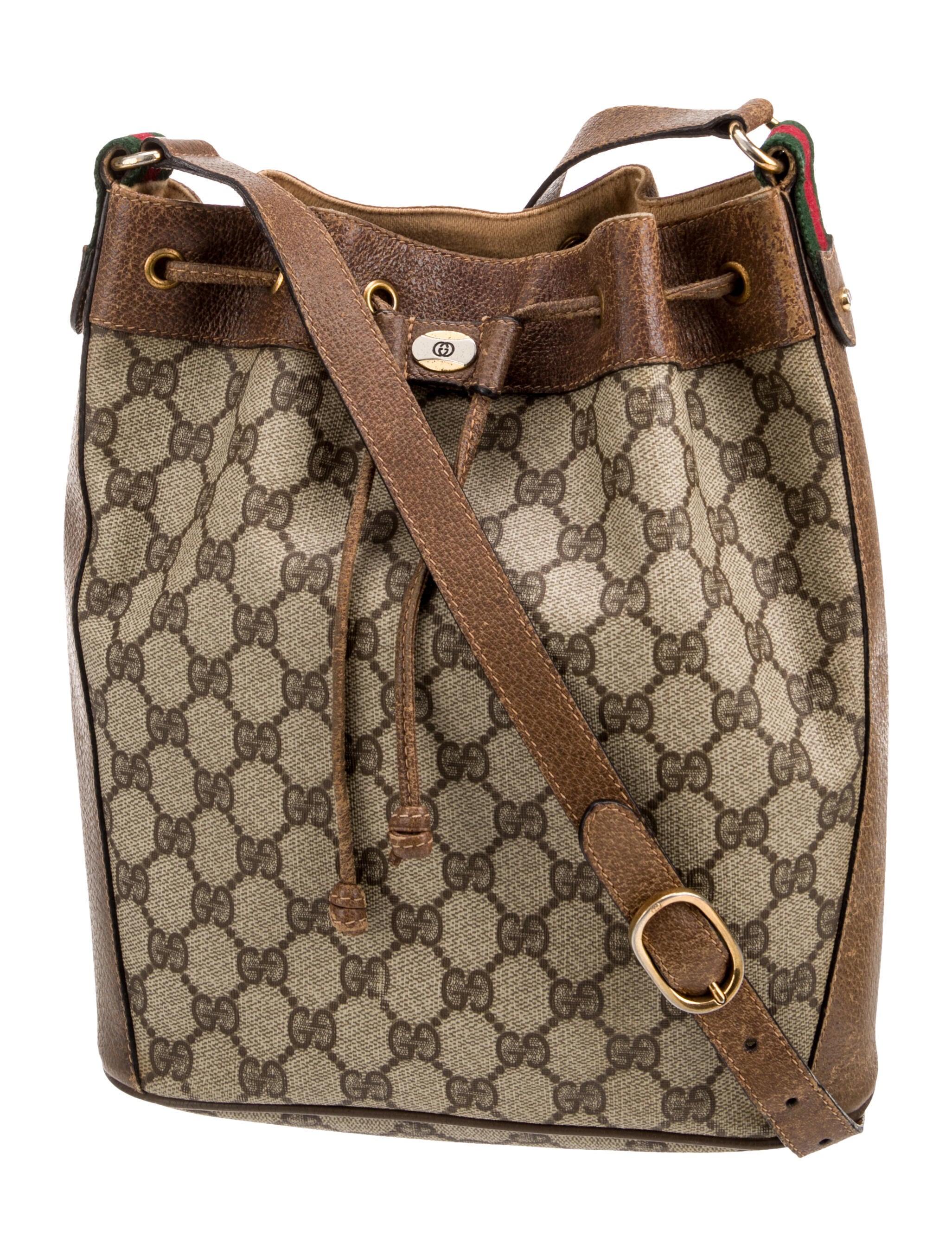 Gucci GG Plus Bucket Bag Vintage